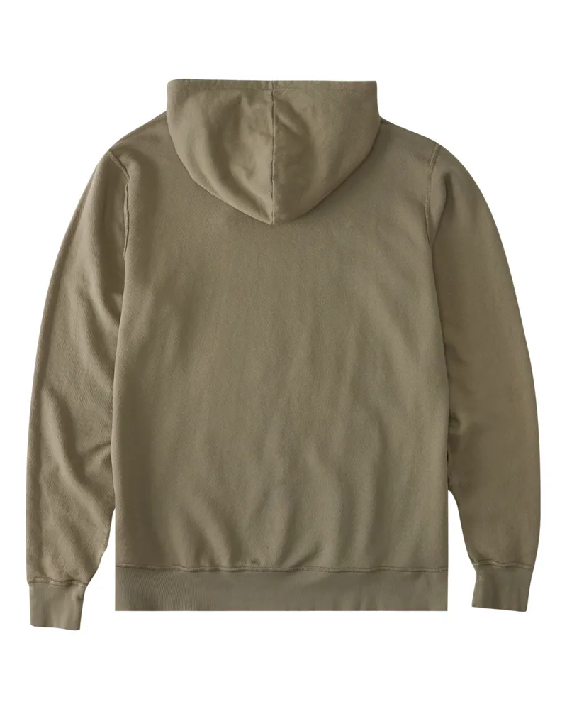 Billabong Wave Washed Hooded jumper - MILITARY-1
